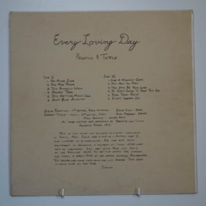 PRENTICE AND TUTTLE - EVERY LOVING DAY - - Image 2