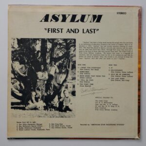 Asylum – First And Last - Image 2